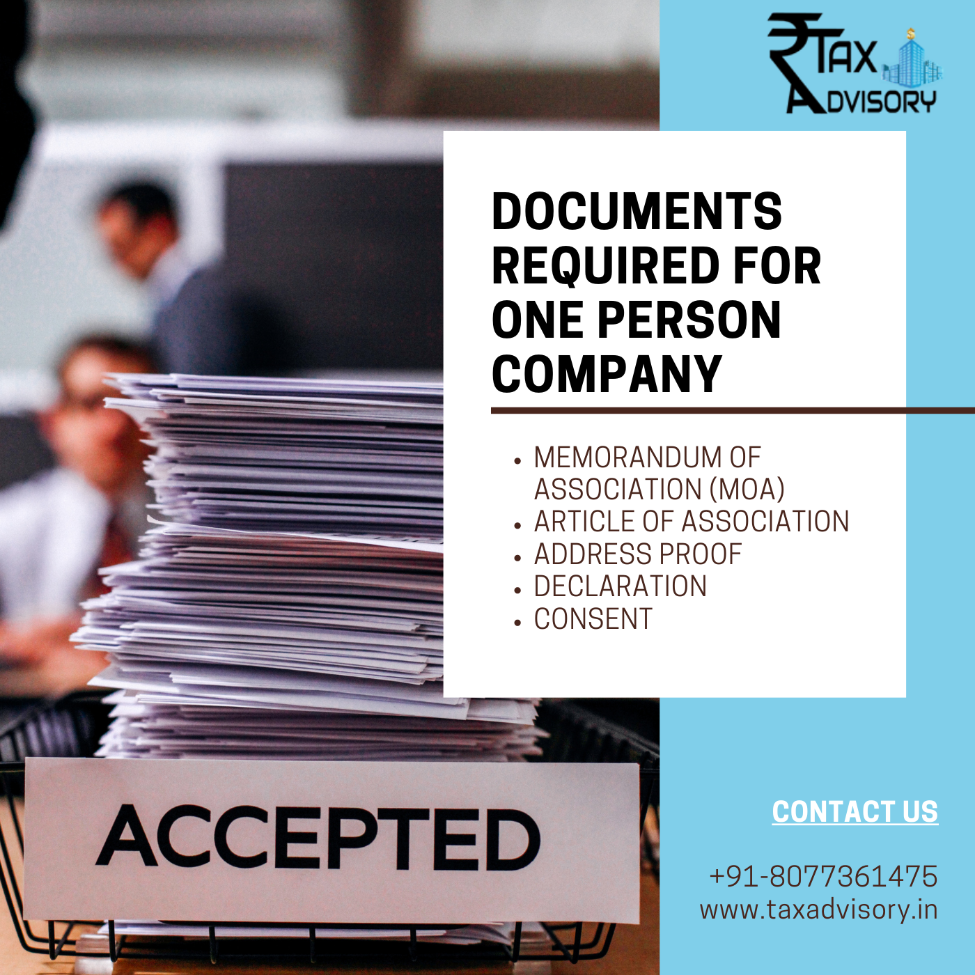 Documents required for opc
