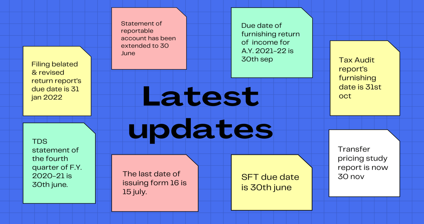 latest update on income tax filling